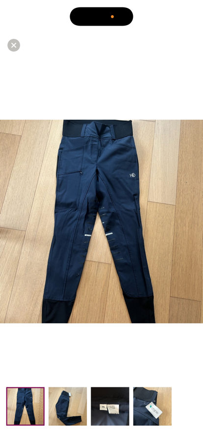 Horseware Hybrid Meryl Pull-Up Breeches Navy