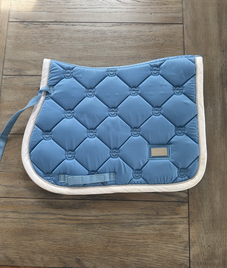 Equestrian Stockholm Baby Blue Saddle Pad (Pony Size)