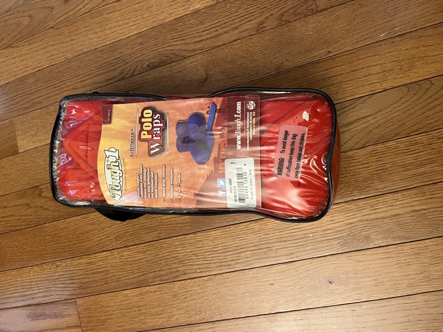 New tough 1 red polo wraps