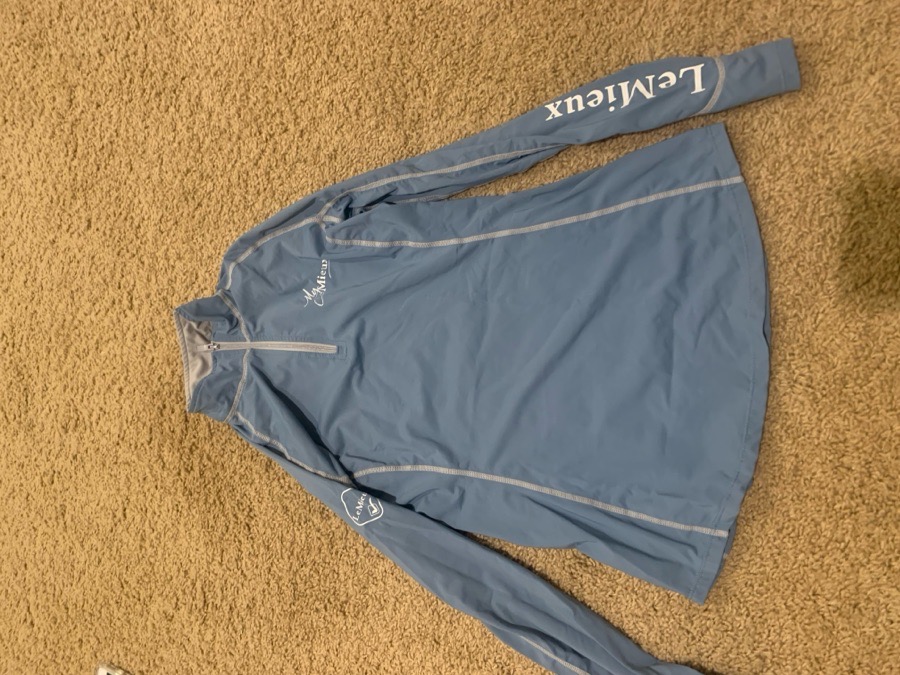 Ice Blue lemieux top