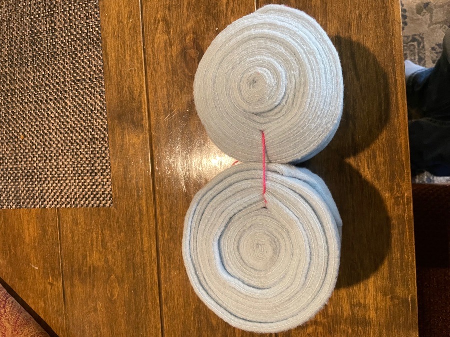 Light Blue Horse Polo Wraps