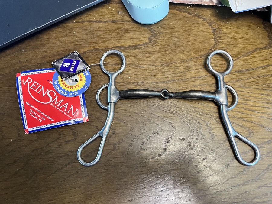 Reinsman Sweet iron snaffle Argentine bit