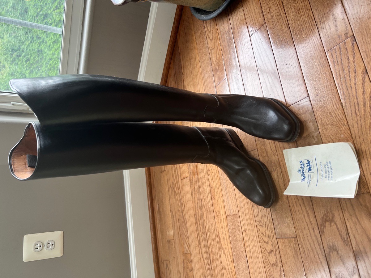 Konigs tall dress boot 8.5