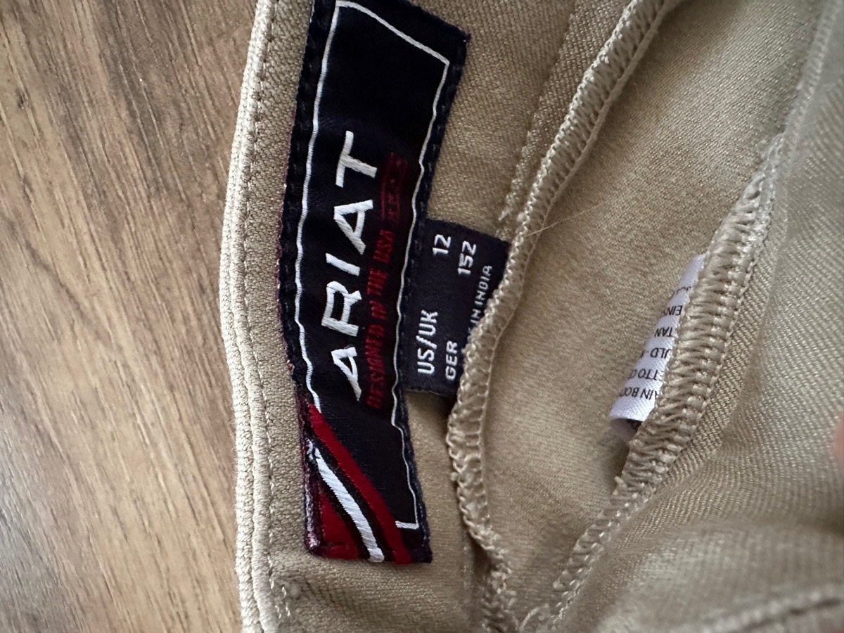 ariat jodphurs size 12