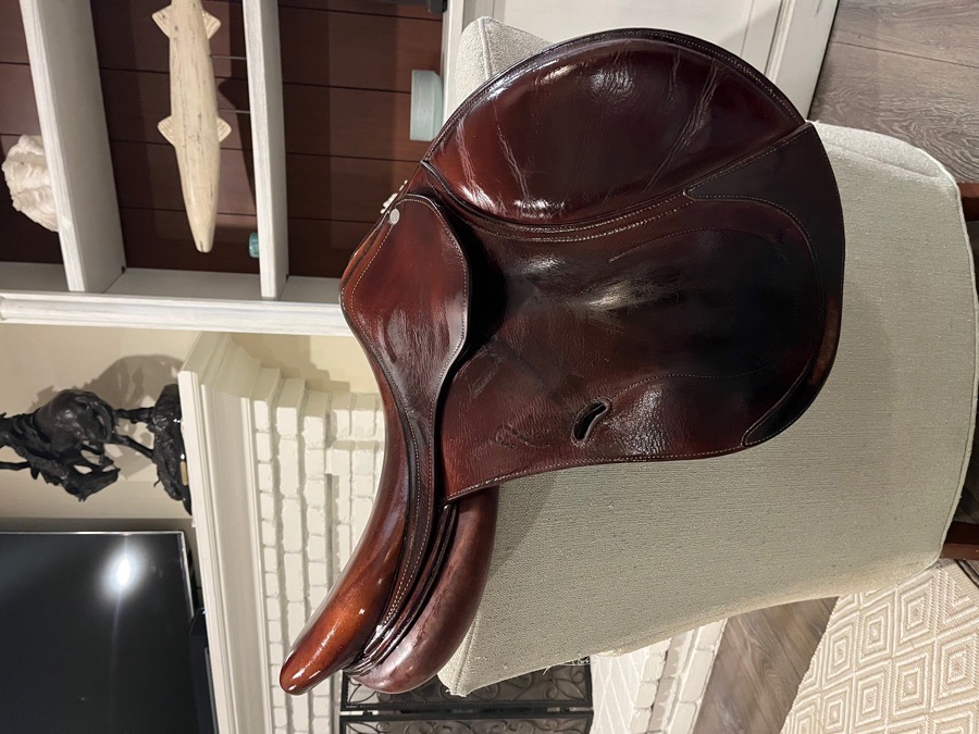 Antares Full Buffalo Saddle 16.5
