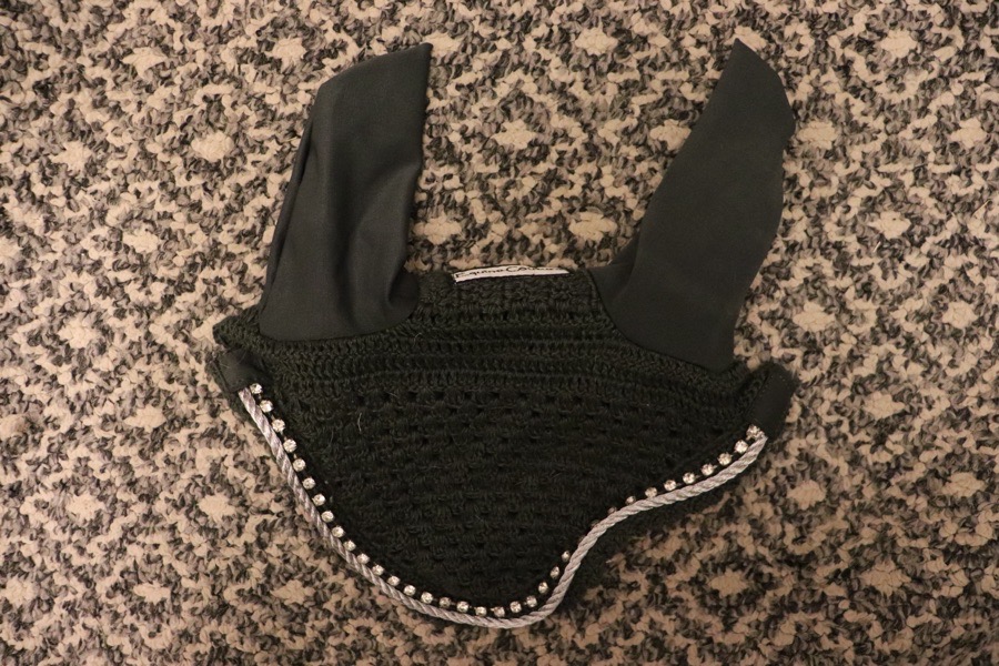 Equine Couture Fly Bonnet Green