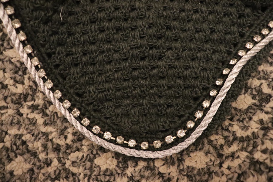 Equine Couture Fly Bonnet Green