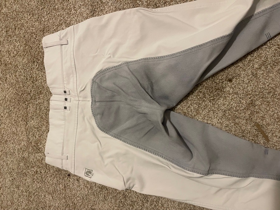 White romfh breeches