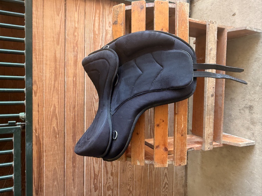 Treeless saddle
