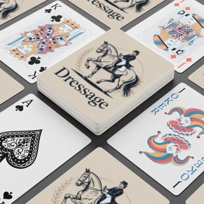 Dressage Poker Playing Cards — Equestrian Playing Card Deck