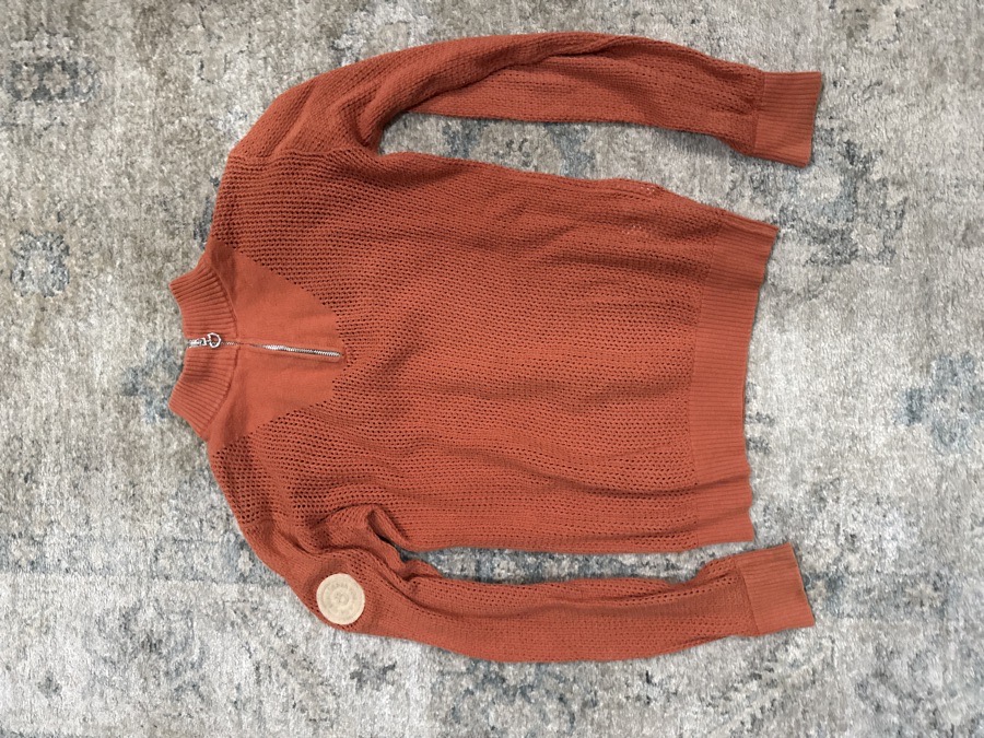 Orange Cavalleria women’s sweater