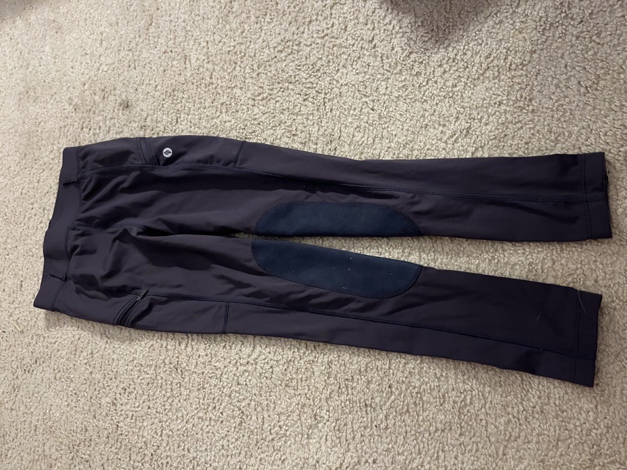 Gray Legging Breeches