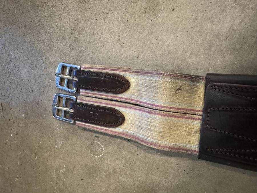52 inch leather girth