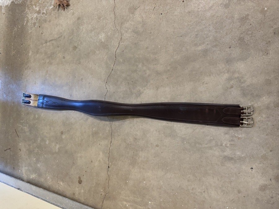 52 inch leather girth