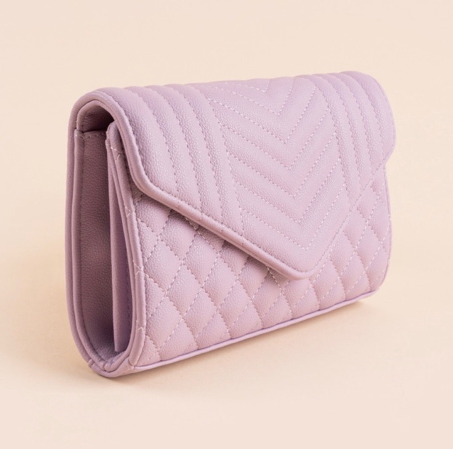 Francesca’s Collections Eva Quilted Crossbody