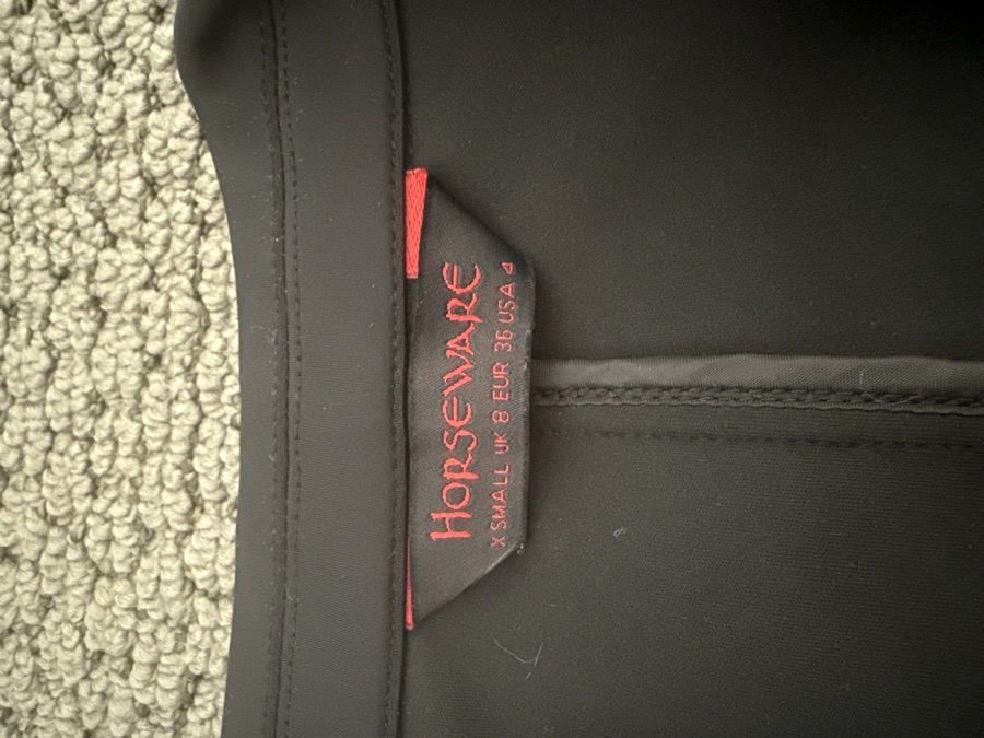 XS black Horseware Ireland Show Jacket