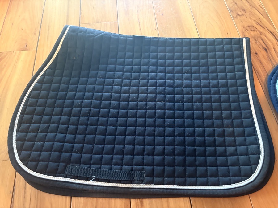 Two medium saddle, pads brand new.