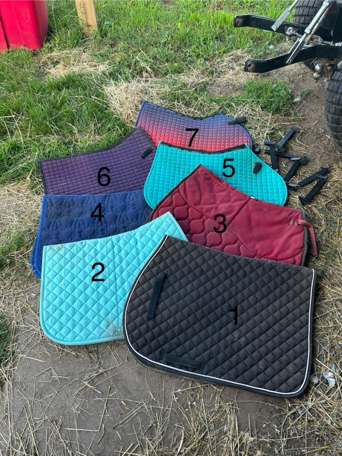Saddle pads!!
