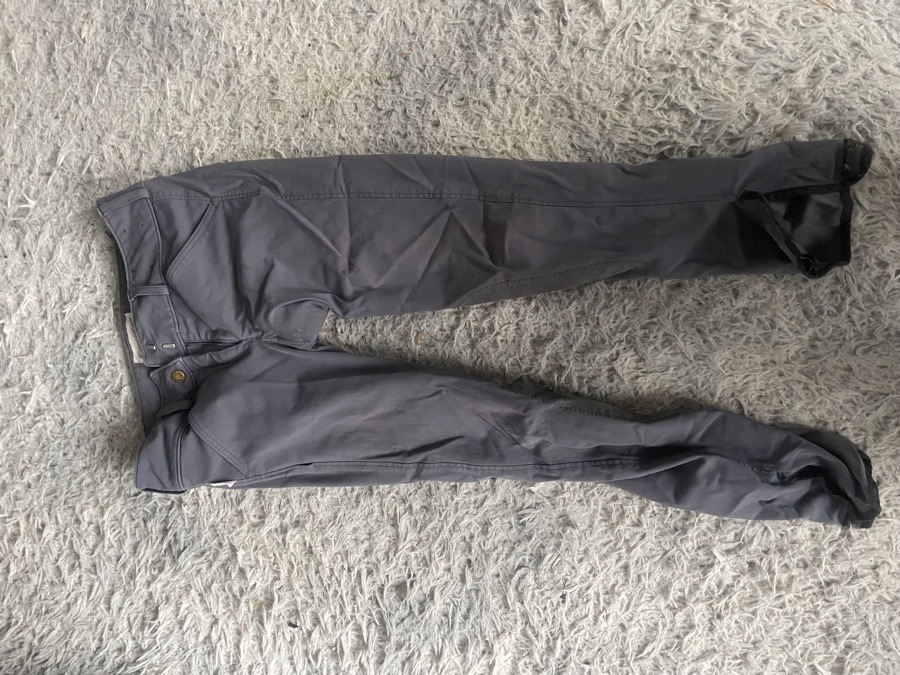 Tailored Sportsman Grayish Blue Breeches Size 16 *read description!!!*