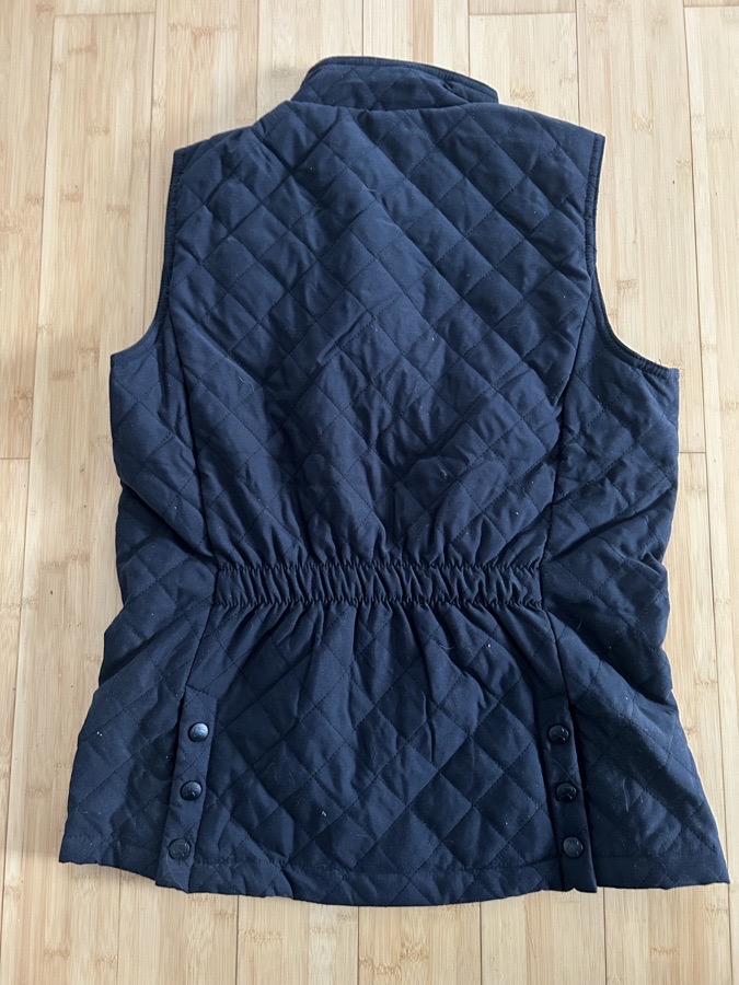 Black Riding Sport Vest Size Small