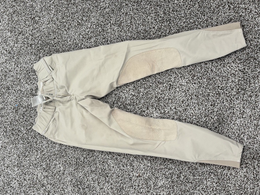 Tan Elation Platinum Low Rise Breeches