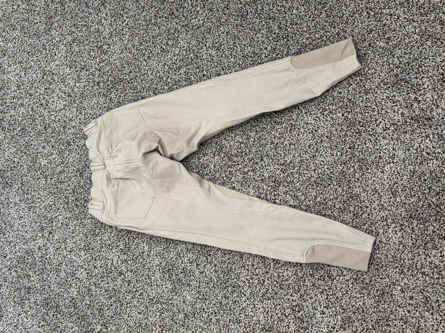Tan Elation Platinum Low Rise Breeches