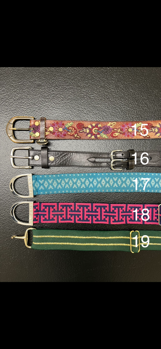 Equine Couture Floral Belt