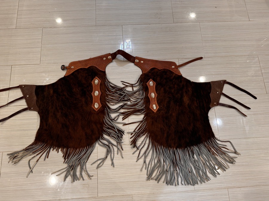 Genuine Cowhide Show Chaps