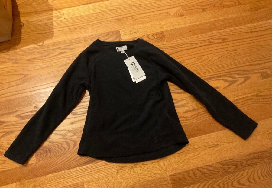 Riding Sport Children’s Colebrook Fleece Crew | Black | New with Tags | Youth XL