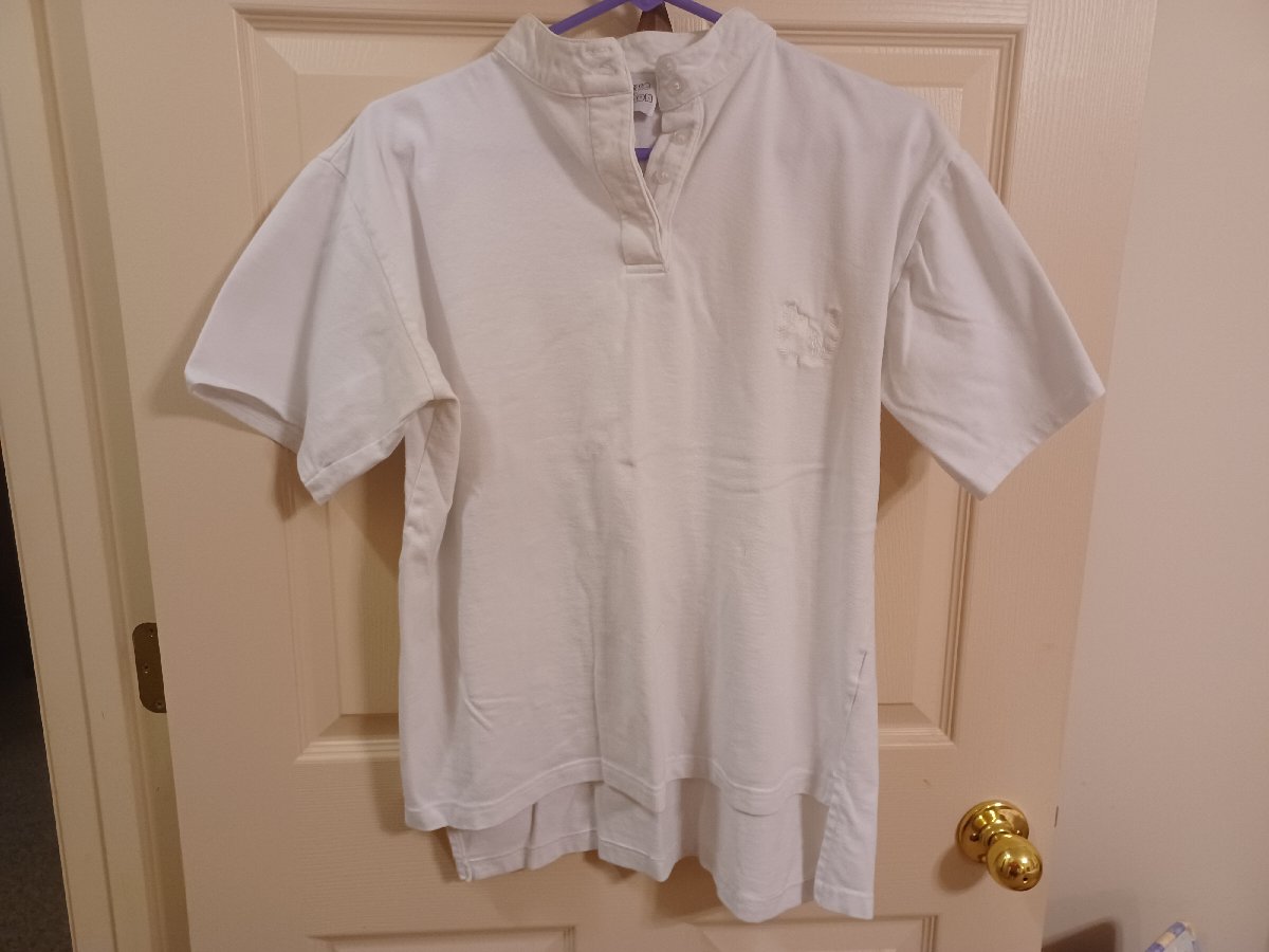 Short sleeve riding shirt