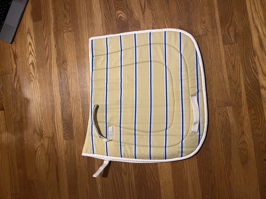 Full Saddle Pad - Yellow