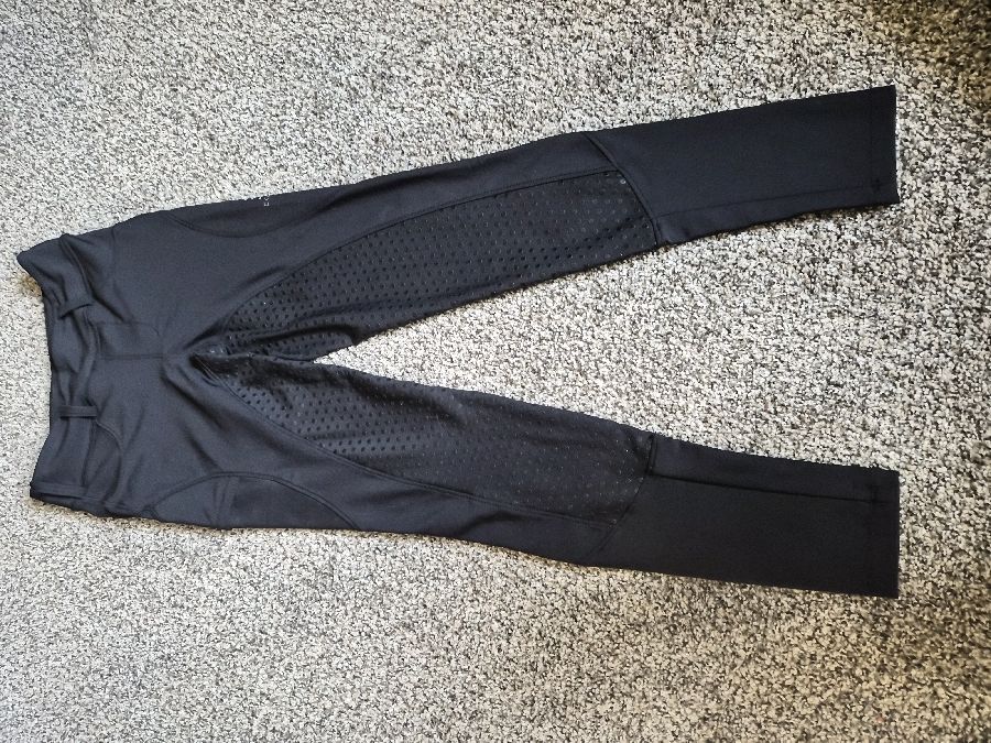 Equestly Lux GripTEQ Black Riding Pants
