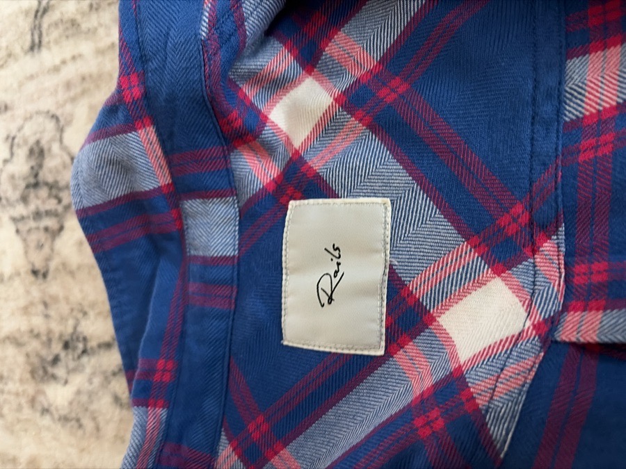 Rails Red and Blue Flannel