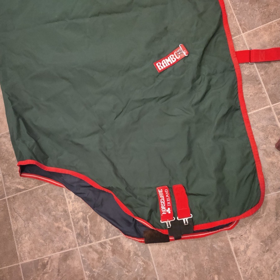 Rambo sheet, nearly new, 72”