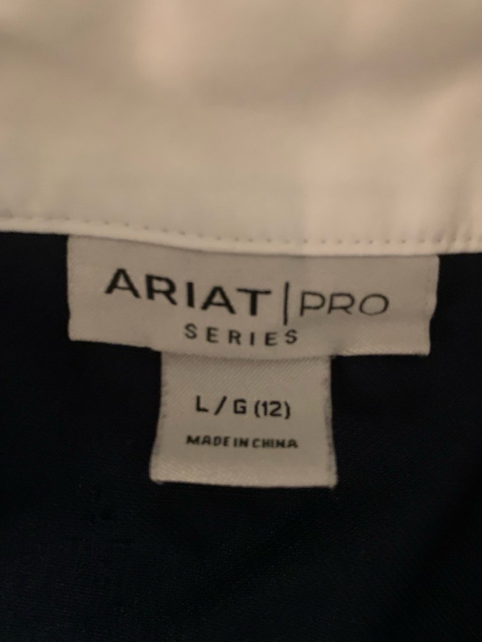 Ariat Girls polo size 12