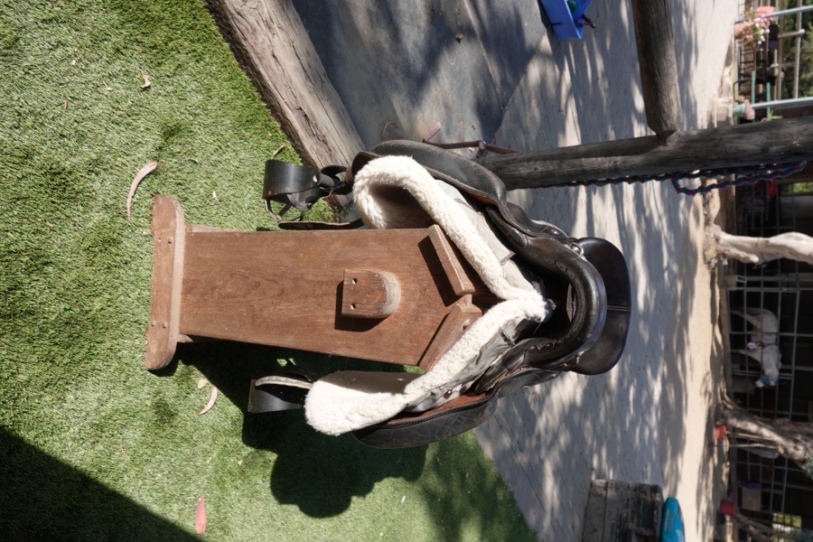 Black Ortho-Flex Endurance Trail Saddle