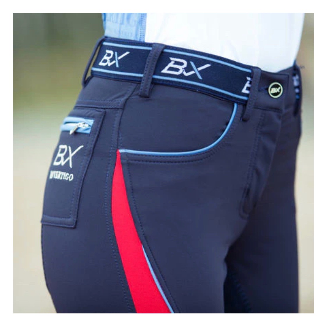B Vertigo BVX Silicone Knee Patch Breeches