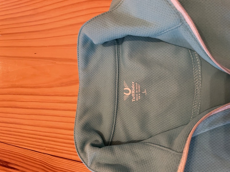 Tuff Rider Kids Teal Long Sleeve Shirt