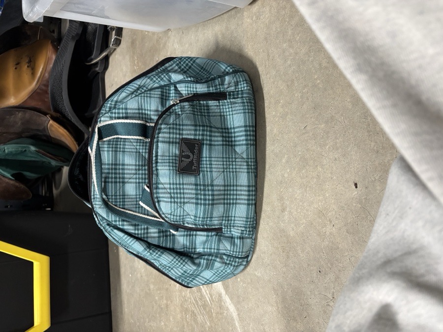 TuffRider helmet bag