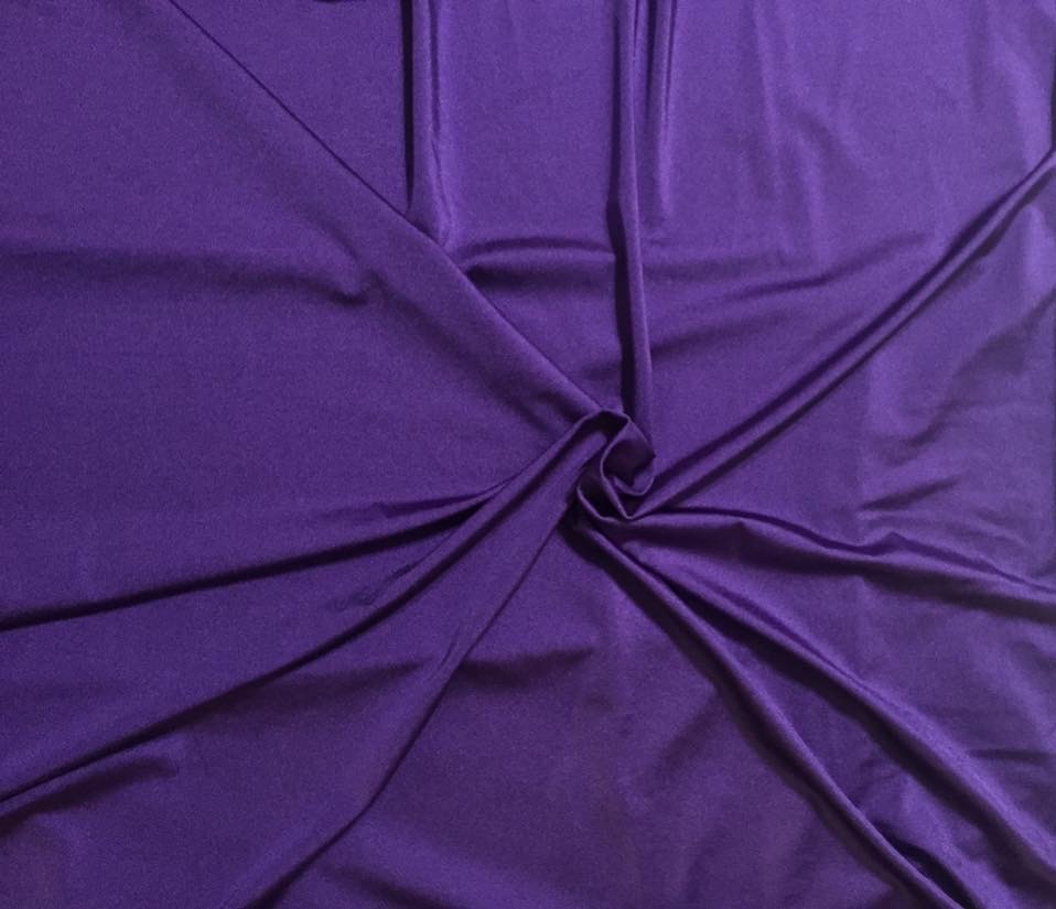 Solid Purple Horse Hood Sleazy