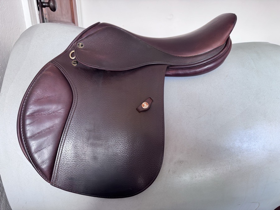 17.5” Tad Coffin A5G2 SmartRide Saddle - Grain/Calf