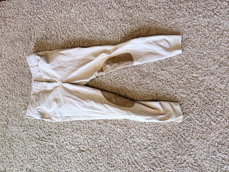 Tan Dover's knee patch breeches