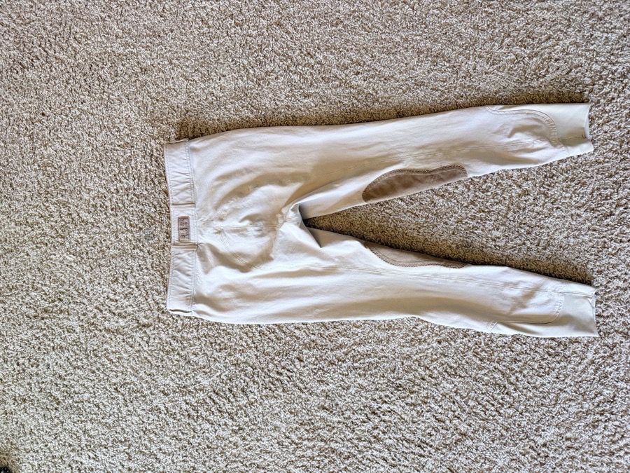 Tan Dover's knee patch breeches