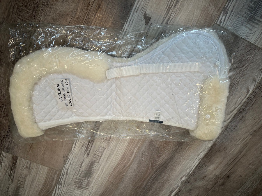 Sheepskin half pad