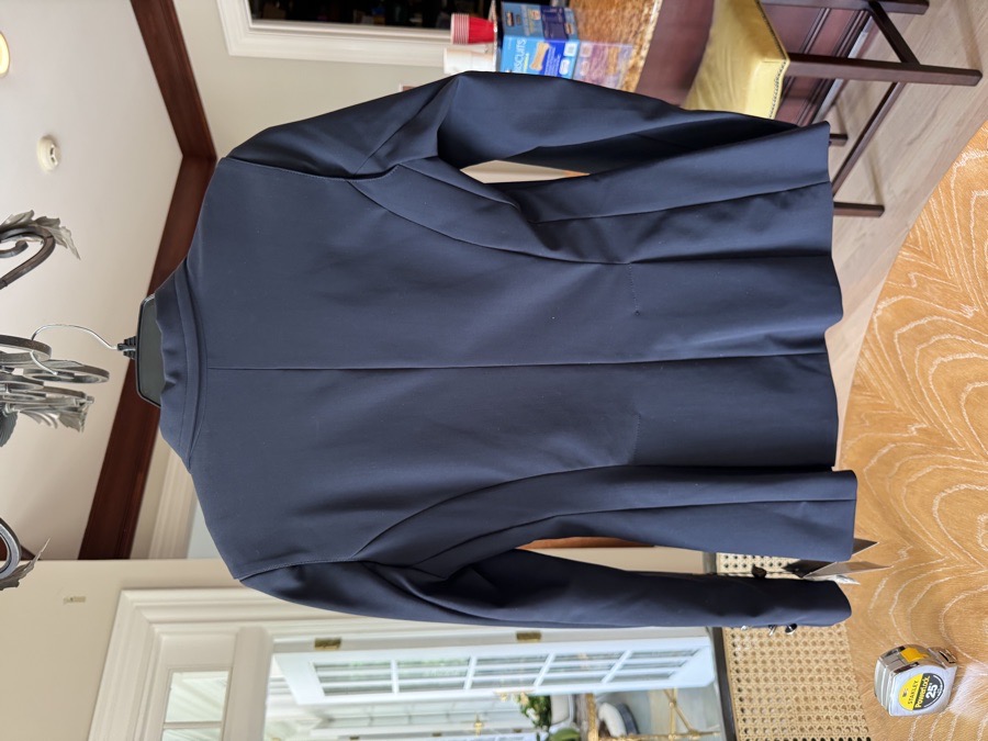 ariat pro platinum navy show coat