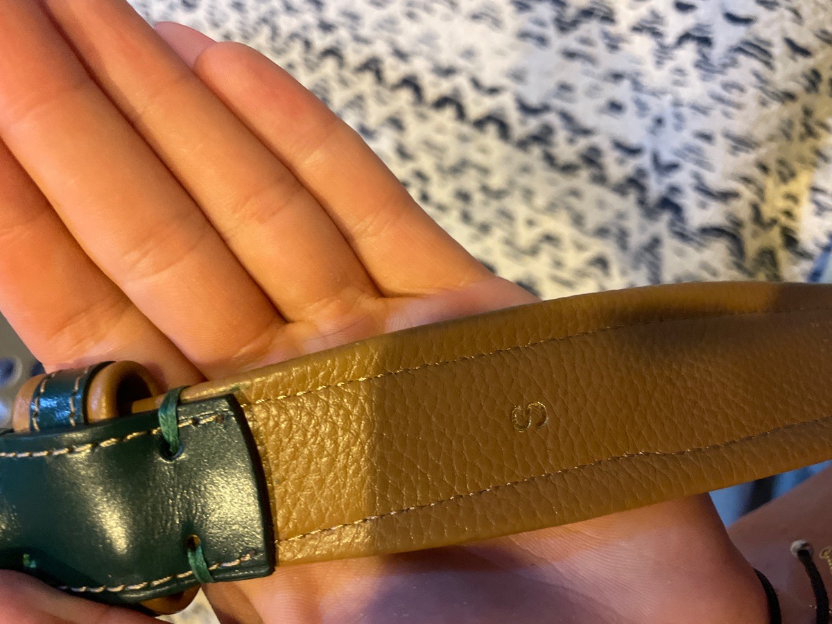 green noble outfitters belt