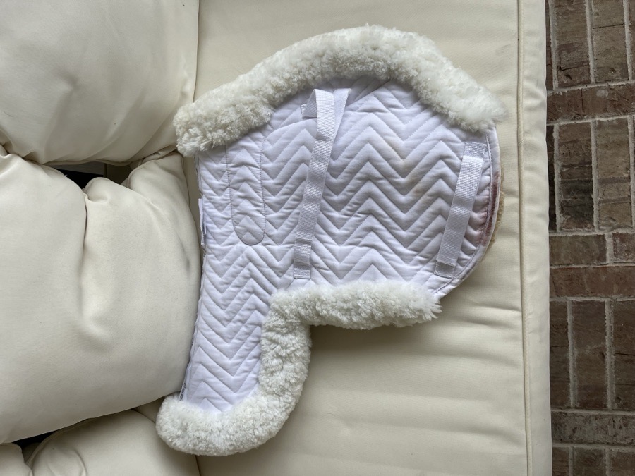 Fleeceworks Sheepskin Close Contact Pad with Partial Trim