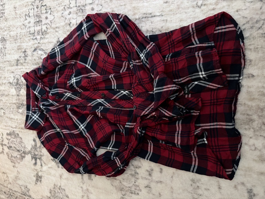 Rails Red and Black Flannel
