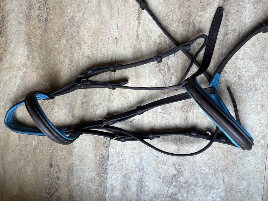 Cob Leather Monocrown Headstl Bridle