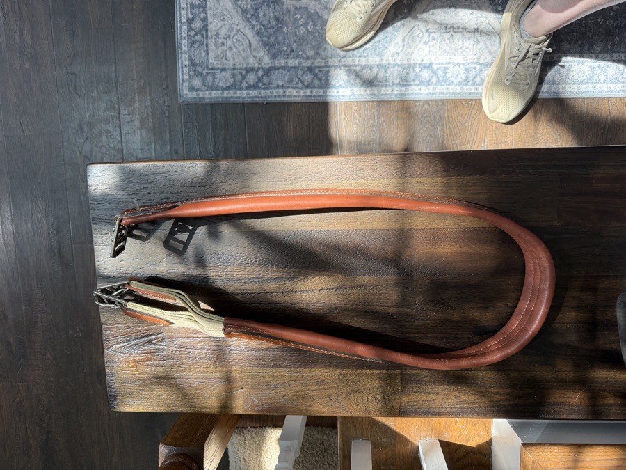 50” Treadstone Contoured Leather Girth